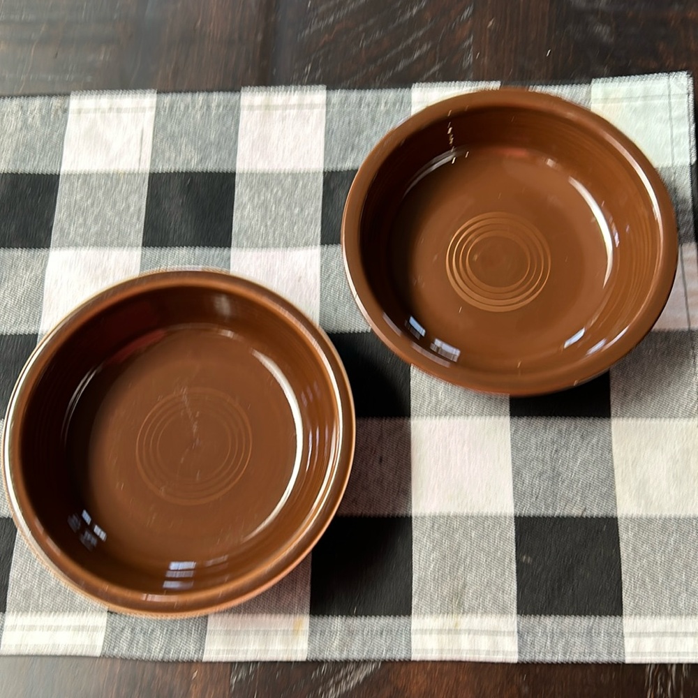 2 Fiesta Cereal Bowls